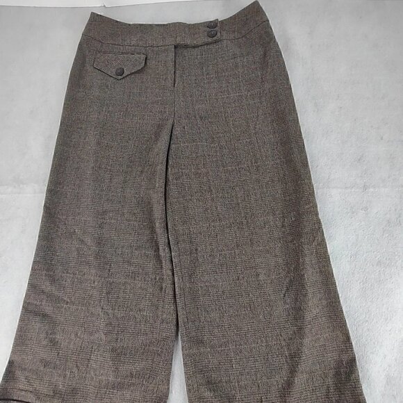 Parisian Signature Women's 2 Pc Brown Pantsuit. Jacket Size 6P. Pants Size 6 - Picture 5 of 16